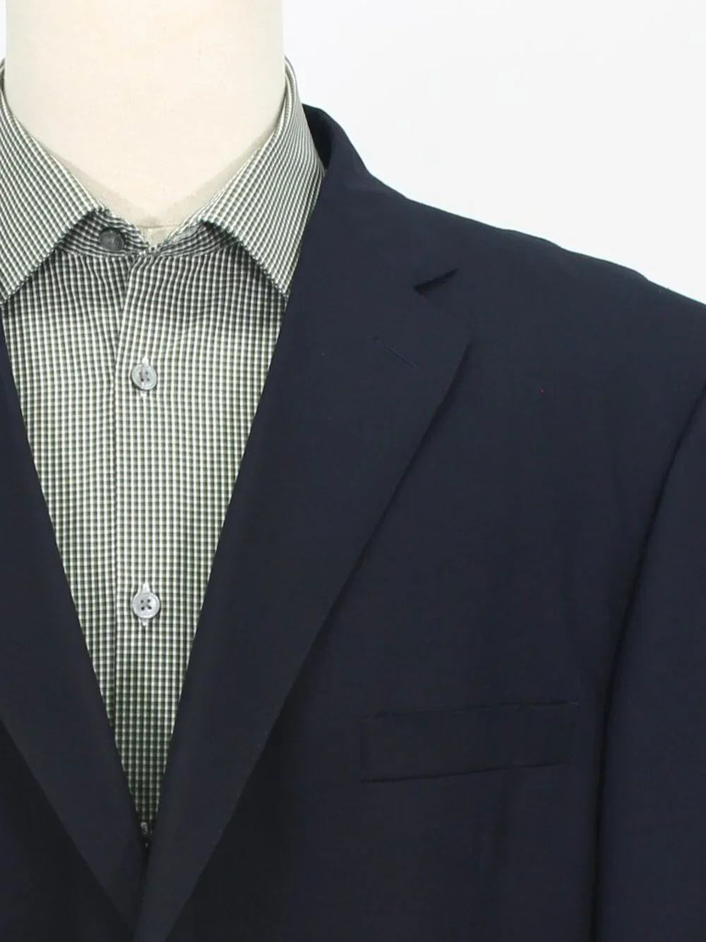 Joseph & Feiss 50R 42x29 Navy Full Suit 2-Button Solid R953